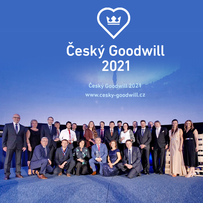 Český Goodwill 2021 ocenil úspěšné firmy i sociální kapitál