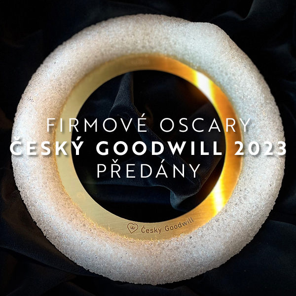 Tisková zpráva: Český Goodwill 2023 - firmové oscary předány